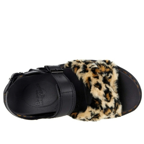 DR.MARTENS Voss II Fluffy Women | Tan/Black Leopard 26721285 - Picture 5 of 7